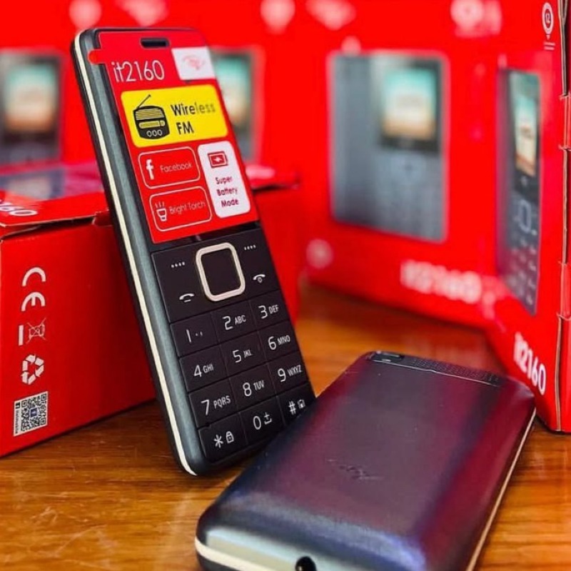 Itel IT2160 32MB 32MB 1000mAh 1.77 inch QQVGA Display Dual SIM VGA Rear Camera Wireless FM Bluetooth 3.0 3.5mm Jack Torch Auto Call Recording Pre-loaded Games Expandable up to 32GB