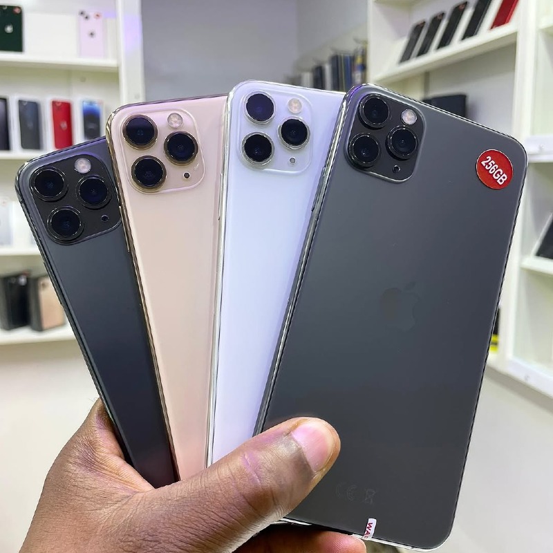 iPhone 11 Pro Max – UK Used (Tested OK) – 64GB – Battery Health 80%+ – Face ID – 6.5" Super Retina XDR – Triple 12MP Rear Camera + 12MP Front – Available for Swap or Outright Purchase (No Instalment Plan)