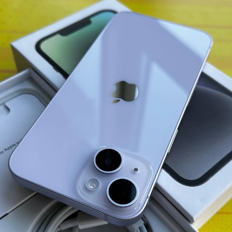 iPhone 14 – UK Used (Working Perfectly) – 128GB – Battery Health 80%+ – Face ID – Single SIM – Dual 12MP Rear Camera + 12MP Front Camera – 6.1" Super Retina XDR OLED Display