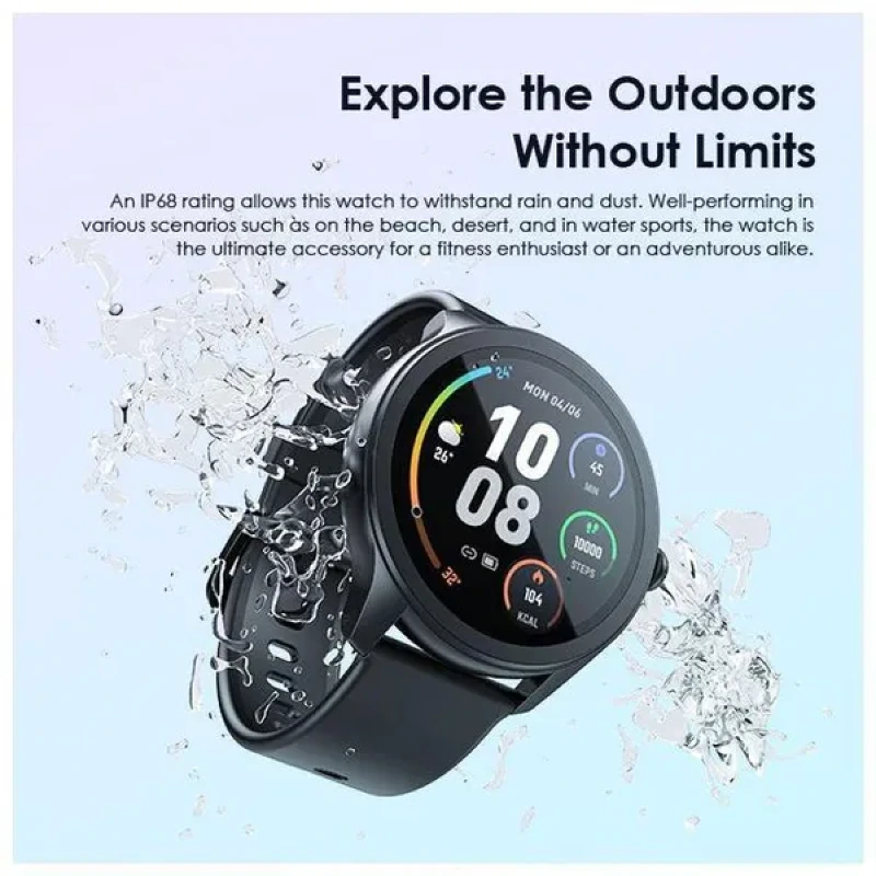 Oraimo Watch 2R 1.39" TFT IP68 Smart Watch – 1.39" TFT – Bluetooth 5.2 – 260mAh – 7 days standby – IP68 waterproof – Lightweight design